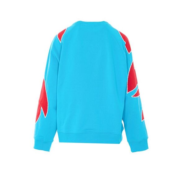 Essentiel Antwerp Women Jalways Sweatshirt With Flame-Shaped Applications - Picture 2 of 4